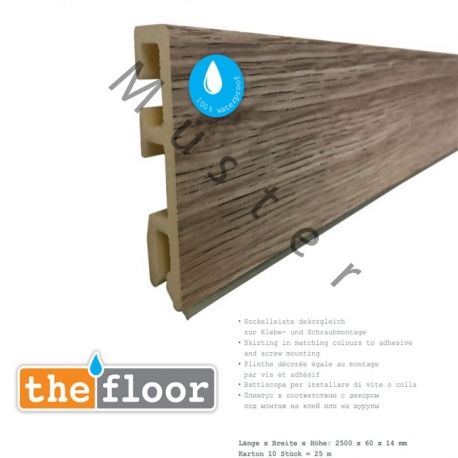 THE FLOOR Profilsockelleiste - P1003 Vail Oak