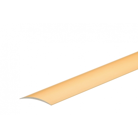 CEZAR - Übergangsschiene flach, gold  / 100cm