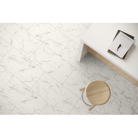 FALQUON The Floor - D2921 Carrara Marble Matt / SPC Designboden