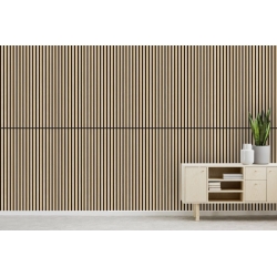 JANGAL - Fanal Oak / Wandpaneel / Modular Wall / Furnier 52 x 104 cm