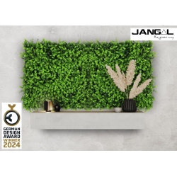 JANGAL - Mixed Green Design Buxus  / Wandpaneel / Modular Wall Flora / 52 x 52 cm