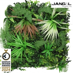 JANGAL - exotic mixed flora / Wandpaneel / Modular Wall / Flora 52 x 52 cm