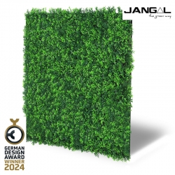 JANGAL - Mixed Green Design Grass  / Wandpaneel / Modular Wall / Flora 52 x 52 cm