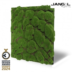JANGAL - forest green big bulk / Wandpaneel / Modular Wall / Moos 52 x 52 cm